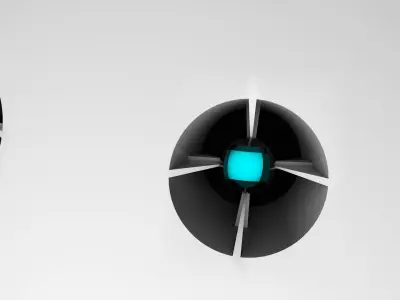 Robot humanoid 3D model