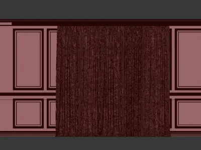 Curtain Set 228 3D model