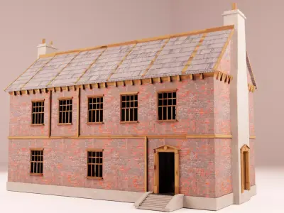 Mansion 3D model buy