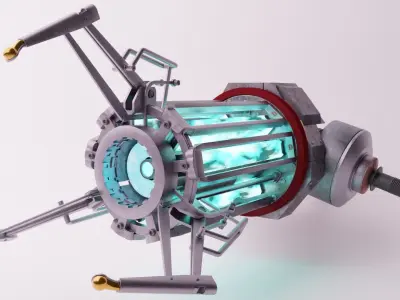 Gravity Gun 3D print model