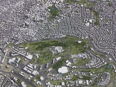 Jerusalem Low-poly 3D model