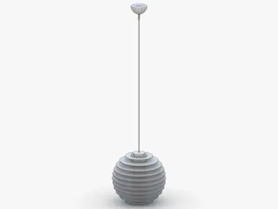 1484 - Hanging Lamp Low-poly 3D model