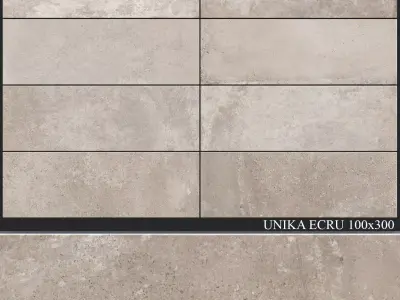 ABK Unika Ecru 100x300 3D model