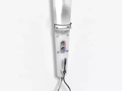 Shower Head Fixture 3D model