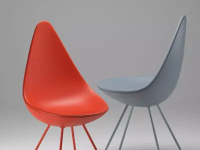 Drop Chair 3D model