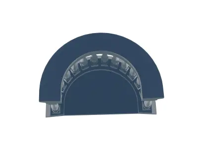 Stone Balustrade 3D print model