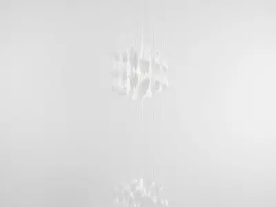 AURA 1 chandelier 3D model