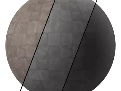 Tiles Materials - Porcelain Tiles - AVALON  Grespania  Seamless Low-poly 3D model