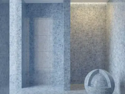Marble wall 144 3D model