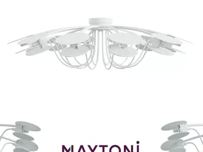 Ceiling lamp Austerity MOD342-CL-12-W Maytoni Modern Free 3D model