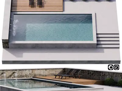 Pool 08 3D model