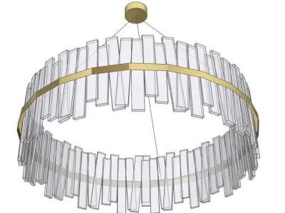Aquitaine Chandelier by COUP Studio 3D model