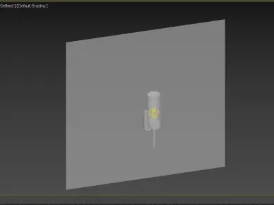 wall lamp 3D model 14