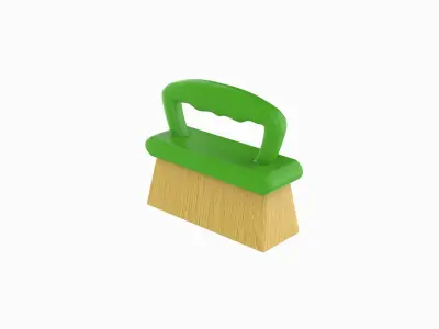Prop72 Cleaning Floor Brush Low-poly 3D model