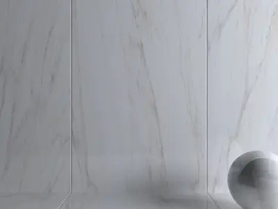 Wall Tiles Museum Gioia Silver 160x320 Set 2 Texture