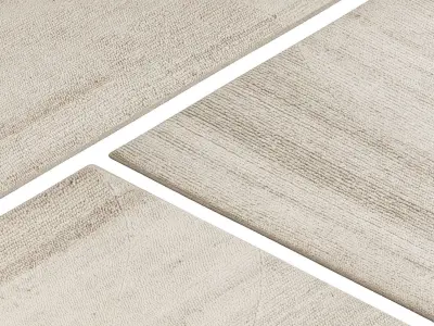 Carpet set 3134 - Ivory Hand Knotted Rug - 5k 3D model