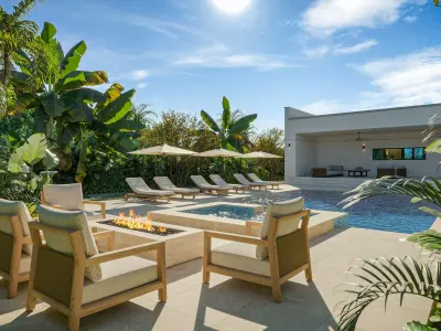 Tropical Exterior Scene Bahamas 3D model