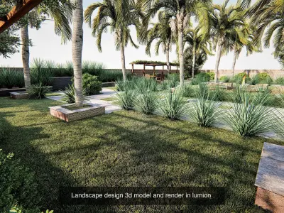landscape collection 3D Model Pack