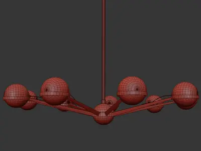Ace F5306 chandelier 3D model