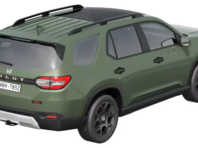 Honda Pilot Trailsport 2026 3D model