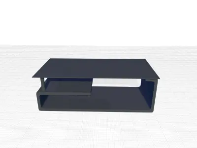 Nido Floor Shelf Coffee Table  3D model