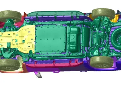 BYD Shark 2025 Vehicle 3d scan model  3D model