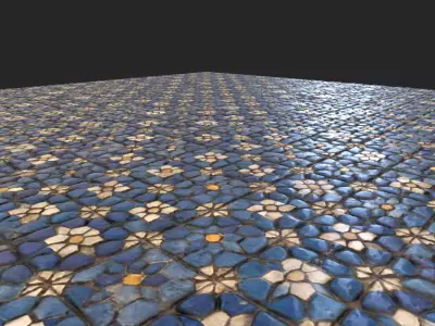 Blue Tiles - Texture Texture