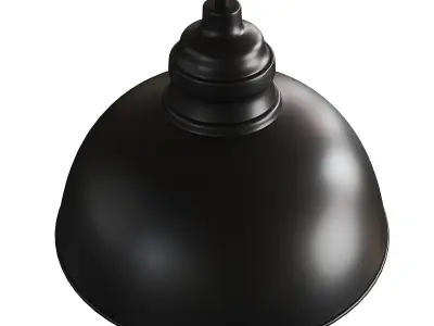 Lindby Cliona black 3D model