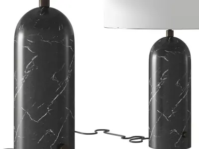 Gravity Table Lamp 3D model