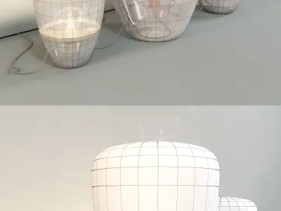 Brokis - Floor Lamps Balloons PC856-857-858 3D model