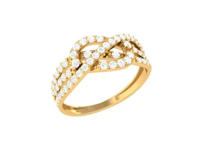 Women Ring  Render 3dm STL OBJ FBX Details 3D print model 126
