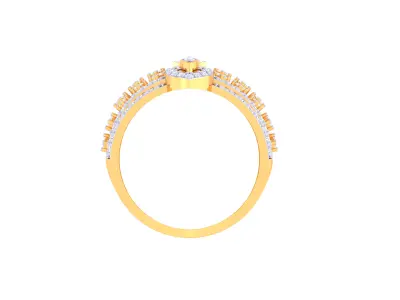 Women Ring  Render 3dm STL OBJ FBX Details 3D print model 410