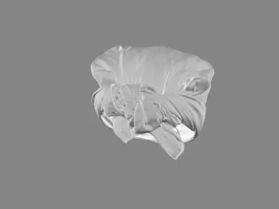 Scarf 3D model 3D model