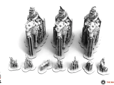 Valour Korps - Cavalry General Gustav 3D print model