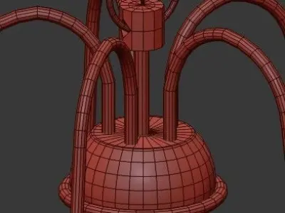 Untitled savoy light chandelier 3D model