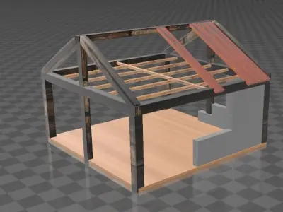 floor section 3D print model