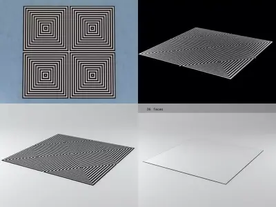 Carpet VP I 3D model