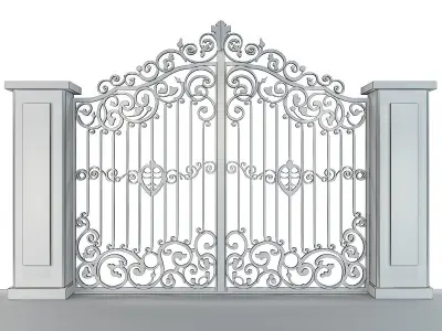 Iron Gate set 03 3D model