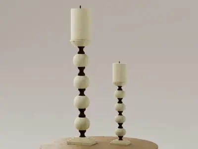 PORTA VELAS - CANDELABRO 3D print model
