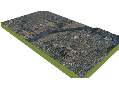 University of Oregon 3D model