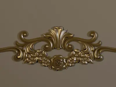 dekor ornament 3D model 50