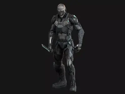 WestlandReaper8 Low-poly 3D model