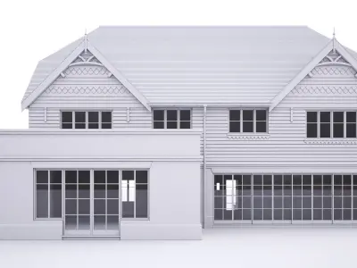 British House Hayesgreen Plot2 3D model