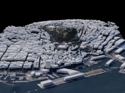 Vigo - Spain 3D model