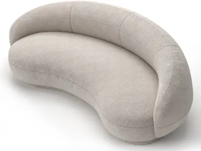 Tacchini Julep sofa 3D model