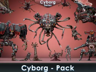 Cyborg Monsters pack