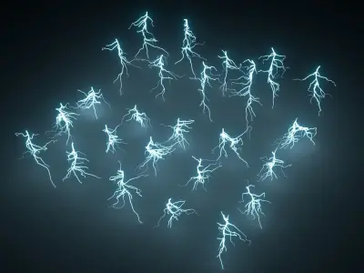 Lightning Pack v50 3D model