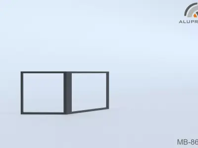 Aluprof MB-86-ST 012 W-0205 Free 3D model