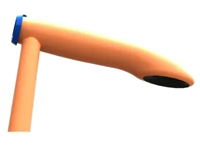 Street Furniture - Outdoor Lighting - Street Lamp VI Low-poly 3D model