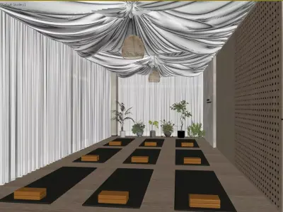 Yoga Studio 3D model